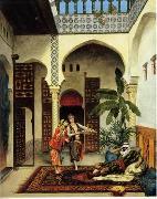 unknow artist Arab or Arabic people and life. Orientalism oil paintings 565 painting